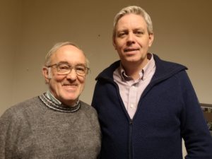 Tidligere rådgiver Øyin Vestre og ny rådgiver i FAGUS Ole-Christrian Wiig
