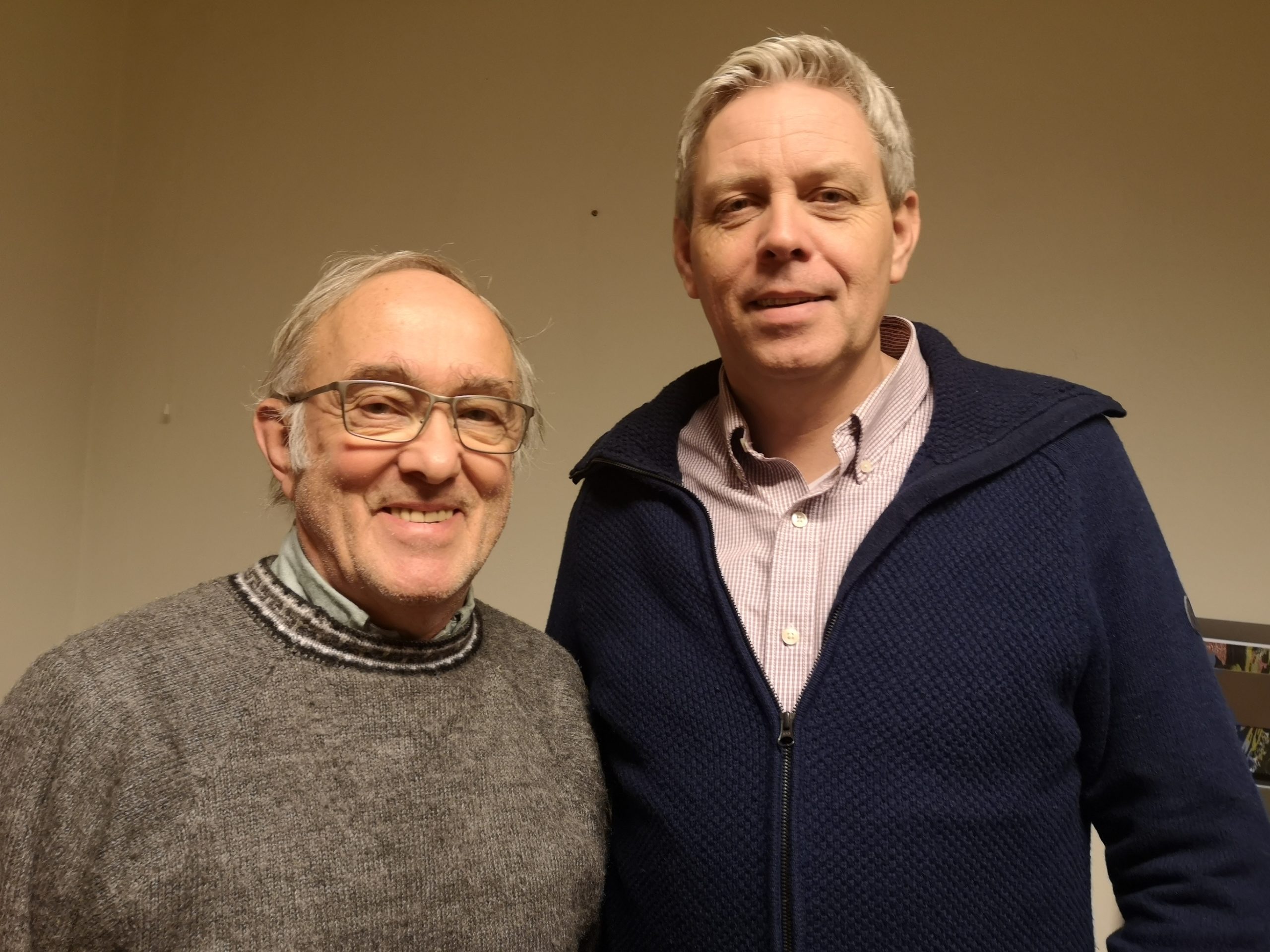 Tidligere rådgiver Øyin Vestre og ny rådgiver i FAGUS Ole-Christrian Wiig